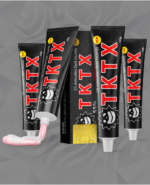 Crème anesthésiante TKTX Black 55 % – Anesthésie rapide et fiable pour tatouage (2 à 3 heures) – Image 3